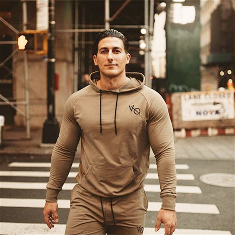 Men's fitness hoodies